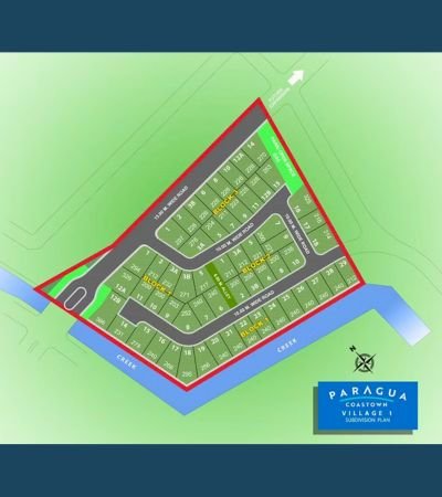 Beach Village - Megaworld Paragua Coastown - Lot Plan Beach Village - Megaworld Paragua Coastown - Lot Plan