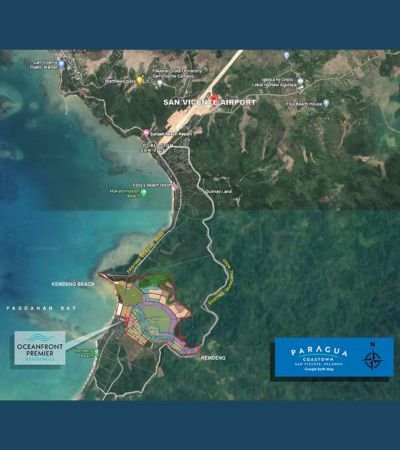 Oceanfront Premier - Megaworld Paragua Coastown Location map Oceanfront Premier - Megaworld Paragua Coastown Location map